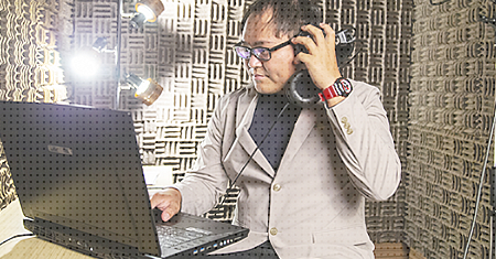 ボイスサンプル収録